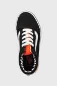 Дитячі кеди Vans UY Old Skool GRDT BLKML колір чорний