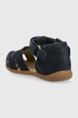 Дитячі замшеві сандалі Pom D'api колір синій (3008956) Дитячі замшеві сандалі Pom D'api колір синій (3008956)