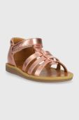 Дитячі шкіряні сандалі Pom D'api колір рожевий (2988379) Дитячі шкіряні сандалі Pom D'api колір рожевий (2988379)