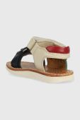 Дитячі шкіряні сандалі Pom D'api колір барвистий (3000611) Дитячі шкіряні сандалі Pom D'api колір барвистий (3000611)