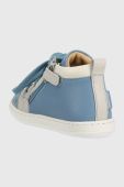 Дитячі шкіряні туфлі Shoo Pom колір блакитний (3062149)