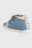 Дитячі шкіряні туфлі Shoo Pom колір блакитний (3064689)