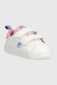 Дитячі кросівки Fila FFK0113 CROSSCOURT 2 NT velcro колір білий (2992986)