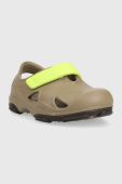 Дитячі сандалі Crocs ALL TERRAIN FISHERMAN SANDAL колір зелений Дитячі сандалі Crocs ALL TERRAIN FISHERMAN SANDAL колір зелений