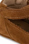 Дитячі замшеві туфлі Konges Sl?jd колір бежевий (3000668)