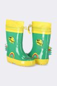 Дитячі гумові чоботи Lemon Explore колір зелений