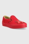 Дитячі кеди Vans Classic Slip-On HARIBO HARB GOLD колір червоний