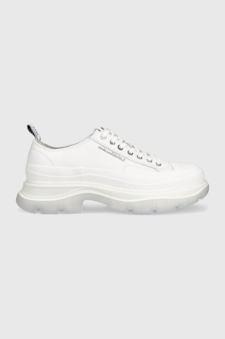 Шкіряні кеди Karl Lagerfeld KL22921 Lunar колір білий Шкіряні кеди Karl Lagerfeld KL22921 Lunar колір білий