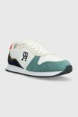 Шкіряні кросівки Tommy Hilfiger RUNNER EVO LEATHER колір білий FM0FM04479 (2976968)