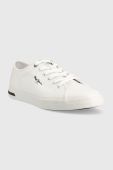 Кеди Pepe Jeans KENTON чоловічі колір білий PMS30910 Кеди Pepe Jeans KENTON чоловічі колір білий PMS30910