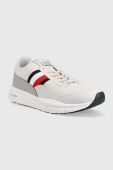 Кросівки Tommy Hilfiger PREMIUM LIGHTWEIGHT RUNNER KNIT колір сірий