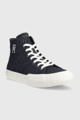 Кеди Tommy Hilfiger TH HI VULC PREMIUM DENIM Чоловічі колір синій Кеди Tommy Hilfiger TH HI VULC PREMIUM DENIM Чоловічі колір синій