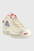 Кросівки для тренувань Fila Grant Hill 2 Mid колір бежевий Кросівки для тренувань Fila Grant Hill 2 Mid колір бежевий
