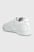 Шкіряні кросівки Reebok Classic Club C колір білий FZ6011-WH/WH/PG3 Шкіряні кросівки Reebok Classic Club C колір білий FZ6011-WH/WH/PG3