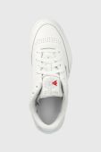 Шкіряні кросівки Reebok Classic Club C колір білий FZ6011-WH/WH/PG3 Шкіряні кросівки Reebok Classic Club C колір білий FZ6011-WH/WH/PG3