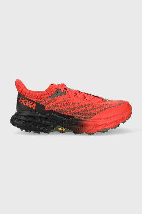Бігові кросівки Hoka Speedgoat 5 GTX колір червоний 1127912-FTHY Бігові кросівки Hoka Speedgoat 5 GTX колір червоний 1127912-FTHY