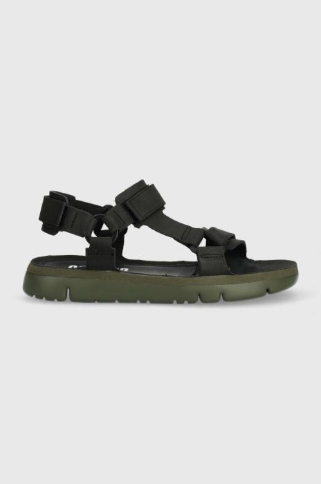 Шкіряні сандалі Camper Oruga Sandal чоловічі колір чорний K100416.020 Шкіряні сандалі Camper Oruga Sandal чоловічі колір чорний K100416.020
