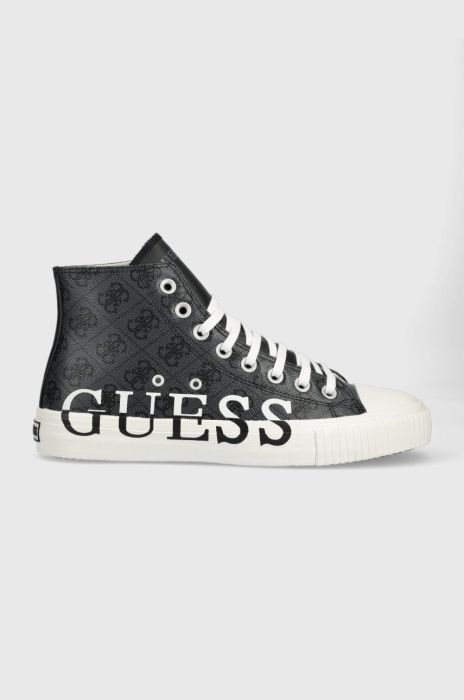 Кеди Guess NEW WINNERS MID чоловічі колір чорний Кеди Guess NEW WINNERS MID чоловічі колір чорний