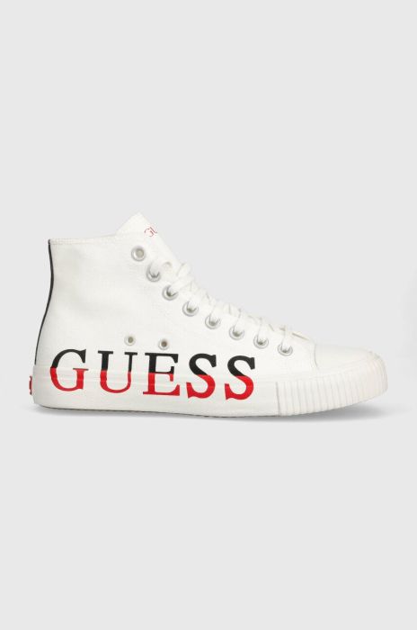 Кеди Guess NEW WINNERS MID чоловічі колір білий FM6NWM FAB12 Кеди Guess NEW WINNERS MID чоловічі колір білий FM6NWM FAB12