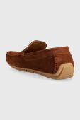 Замшеві мокасини U.S. Polo Assn. RIVER чоловічі колір коричневий