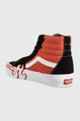 Кеди Vans SK8-Hi Flame чоловічі колір помаранчевий VN0005UJGWP1 VN0005UJGWP1-DKGRN