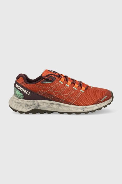 Бігові кросівки Merrell Fly Strike колір коричневий Бігові кросівки Merrell Fly Strike колір коричневий