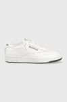 Шкіряні кросівки Reebok Classic CLUB C 85 колір білий FZ6014.100039280-white Шкіряні кросівки Reebok Classic CLUB C 85 колір білий FZ6014.100039280-white