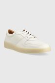 Шкіряні кросівки BOSS Clay колір білий 50492965