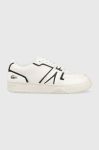 Шкіряні кросівки Lacoste L001 Baseline Leather Trainers колір бежевий 45SMA0126 Шкіряні кросівки Lacoste L001 Baseline Leather Trainers колір бежевий 45SMA0126