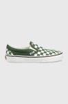 Кеди Vans Classic Slip-On колір зелений VN0A7Q5D6QU1 Кеди Vans Classic Slip-On колір зелений VN0A7Q5D6QU1
