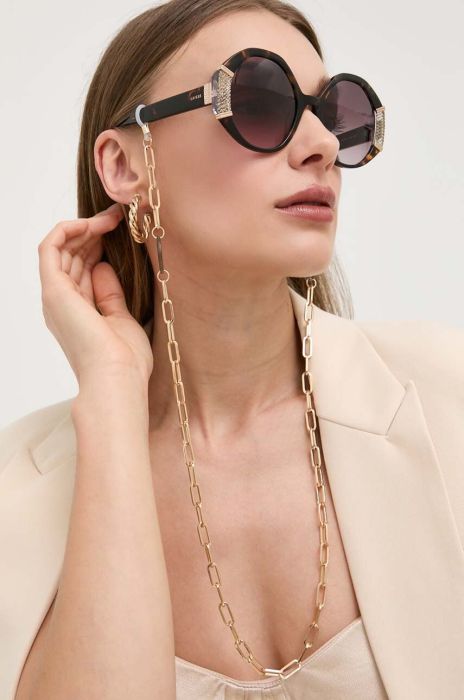 Сонцезахисні окуляри Guess жіночі колір коричневий (3306901) Сонцезахисні окуляри Guess жіночі колір коричневий (3306901)
