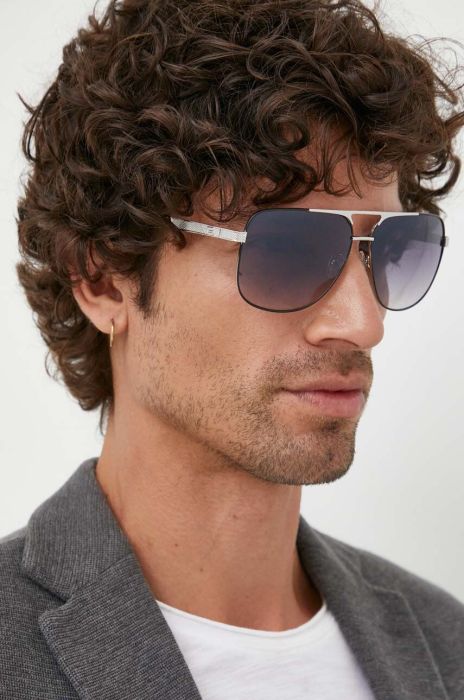 Сонцезахисні окуляри Guess чоловічі колір чорний (3439944) Сонцезахисні окуляри Guess чоловічі колір чорний (3439944)