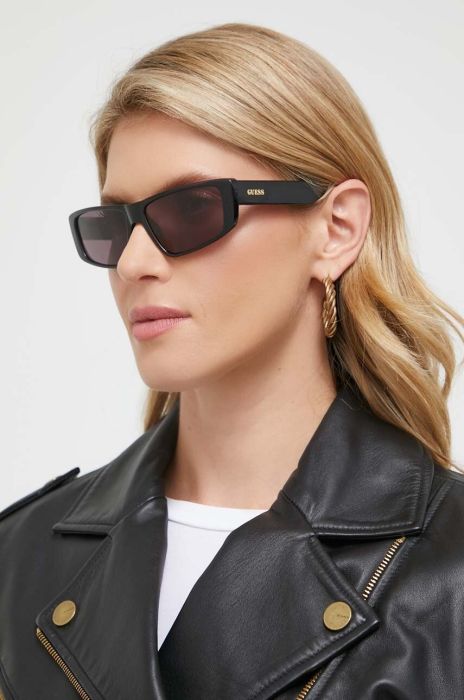 Сонцезахисні окуляри Guess колір чорний (3439953) Сонцезахисні окуляри Guess колір чорний (3439953)