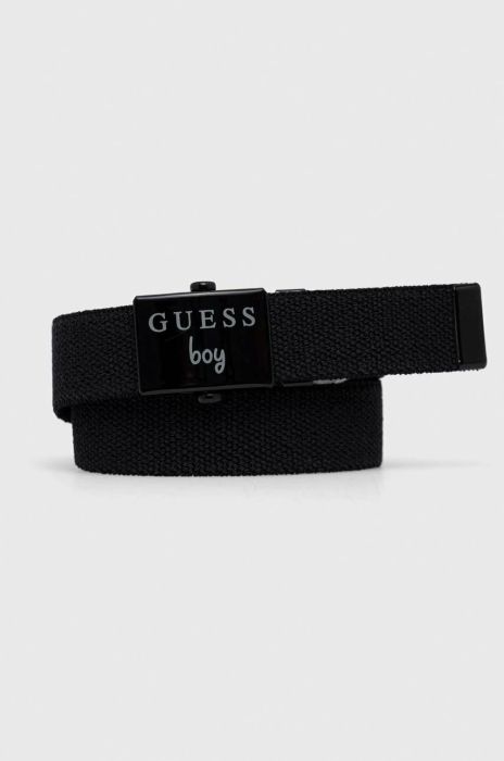 Дитячий ремінь Guess колір чорний (3008986) Дитячий ремінь Guess колір чорний (3008986)