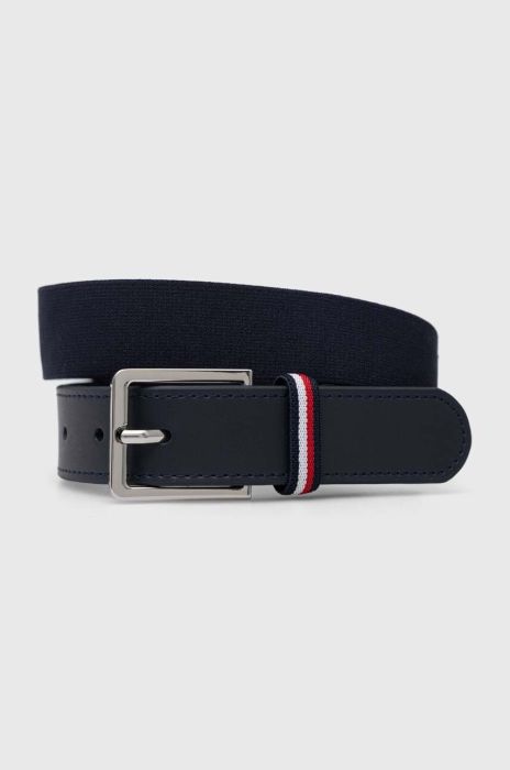 Дитячий ремінь Tommy Hilfiger колір чорний Дитячий ремінь Tommy Hilfiger колір чорний