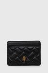 Шкіряний чохол на банківські карти Kurt Geiger London жіночий колір чорний (2902418)