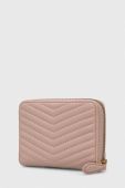 Шкіряний гаманець Pinko жіночий колір рожевий (2974914)