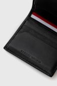 Шкіряний гаманець Tommy Hilfiger чоловічий колір чорний (2974941)