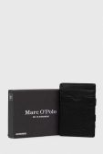 Шкіряний чохол на банківські карти Marc O'Polo колір чорний