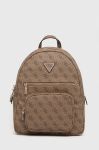 Рюкзак Guess Жіночий колір коричневий малий візерунок