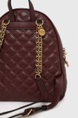 Рюкзак Guess жіночий колір бордовий малий однотонний