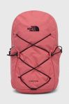 Рюкзак The North Face жіночий колір рожевий великий з аплікацією