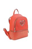 Дитячий рюкзак Michael Kors колір помаранчевий малий візерунок Дитячий рюкзак Michael Kors колір помаранчевий малий візерунок