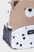 Дитячий рюкзак Mayoral Newborn колір бежевий малий візерунок Дитячий рюкзак Mayoral Newborn колір бежевий малий візерунок
