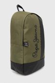 Рюкзак Pepe Jeans чоловічий колір зелений великий з принтом