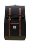 Рюкзак Herschel Retreat Backpack колір чорний великий однотонний