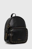 Рюкзак Pepe Jeans Camper колір чорний малий з аплікацією Рюкзак Pepe Jeans Camper колір чорний малий з аплікацією