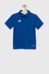 дитяче поло adidas Performance ent22 polo y однотонний колір блакитний дитяче поло adidas Performance ent22 polo y однотонний колір блакитний