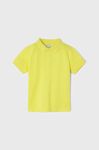 Дитяче бавовняне поло Mayoral колір жовтий однотонний (2931626) Дитяче бавовняне поло Mayoral колір жовтий однотонний (2931626)
