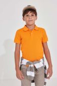 Дитяче бавовняне поло Mayoral колір помаранчевий однотонний (2947490) Дитяче бавовняне поло Mayoral колір помаранчевий однотонний (2947490)